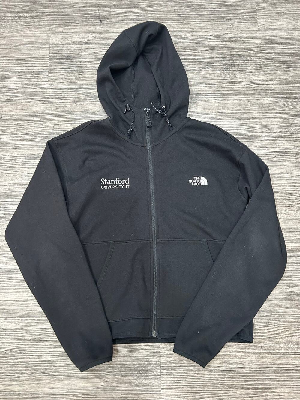 The North Face Stanford University IT Full Zip Hoodie Black Women's Size Small S